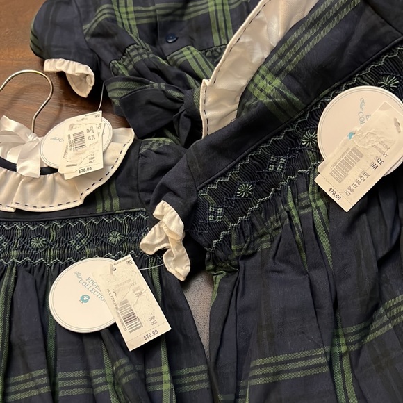 Edgehill Collection Short Sleeve Ruffle Top & Pants Set - Picture 7 of 7